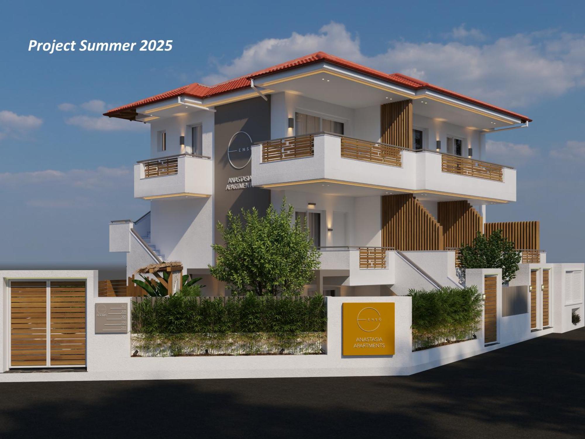 Anastasia Apartments Ханиоти Экстерьер фото